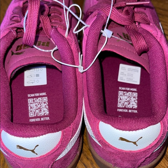 Puma Women's Sneakers - Vibrant Purple Suede - Picture 5 of 8